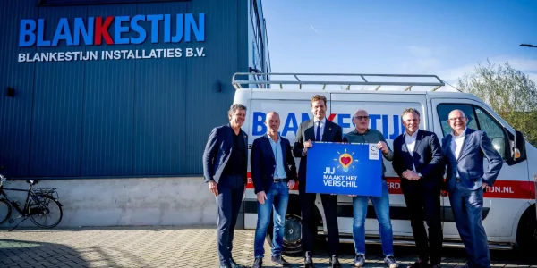 Vincent Karremans op werkbezoek bij Blankestijn